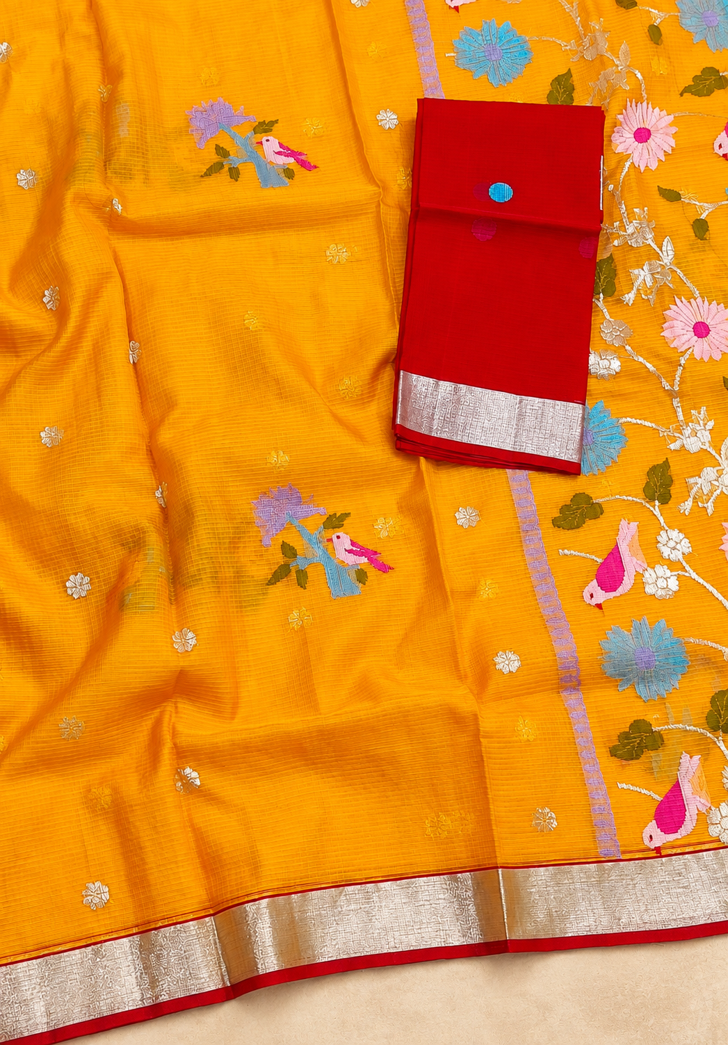mustard_zarikota_handloom_saree