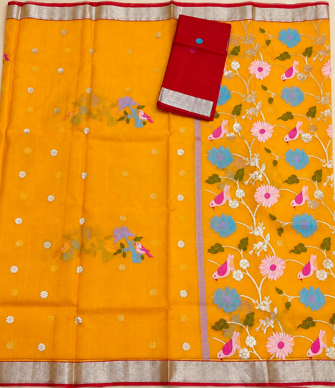 mustard_zarikota_handloom_saree