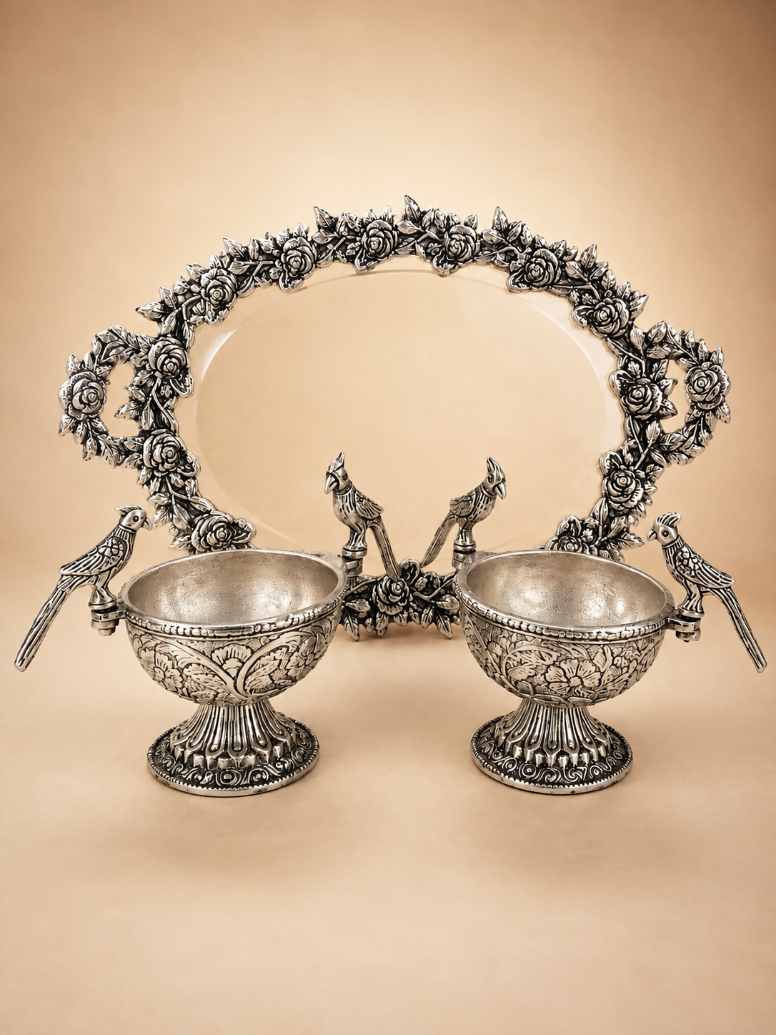 Designer Tray with Bowl Set