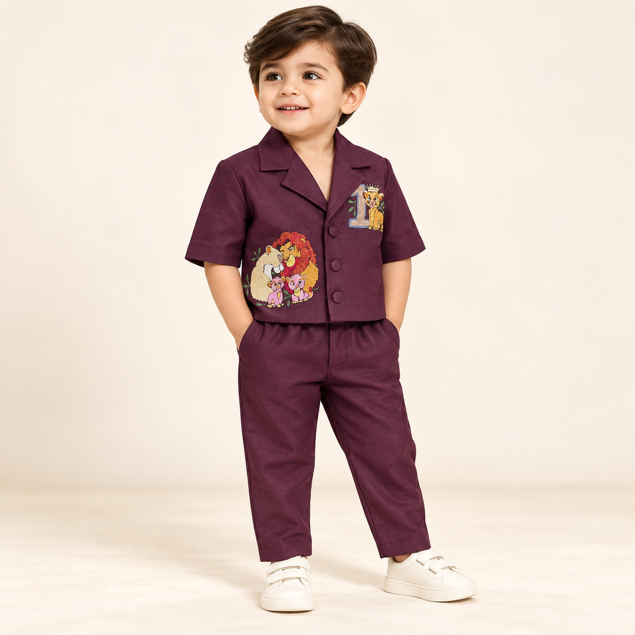 Royal Plum Kids’ Party Set