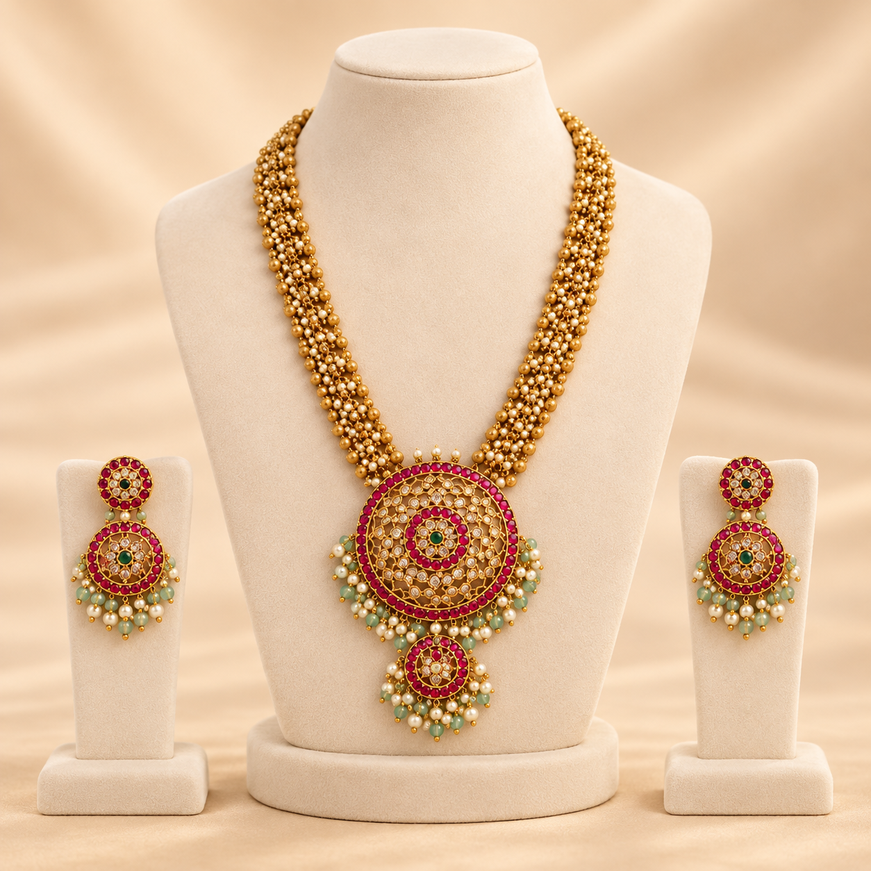 Royal Heritage Temple Necklace Set